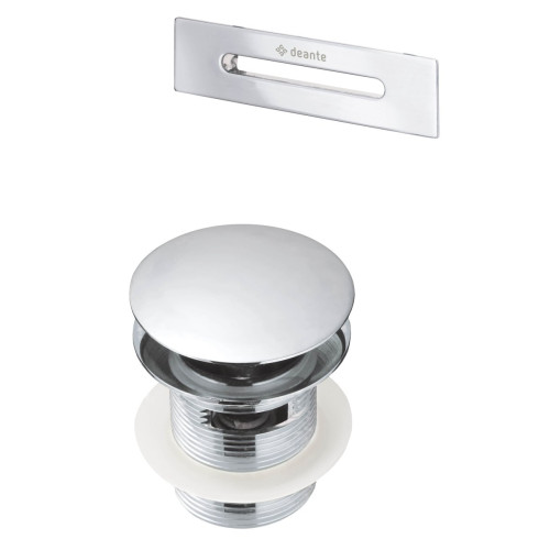 Vonios priedų rinkinys Deante, kamštis ir perpildymo anga, chromas, KYY_010B
