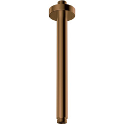 Lubinis dušo galvos laikiklis Deante Cascada, apvalus, 250 mm, šlifuota bronza, NAC_C42K Lubinis dušo galvos laikiklis Deante Cascada, apvalus, 250 mm, šlifuota bronza, NAC_C42K