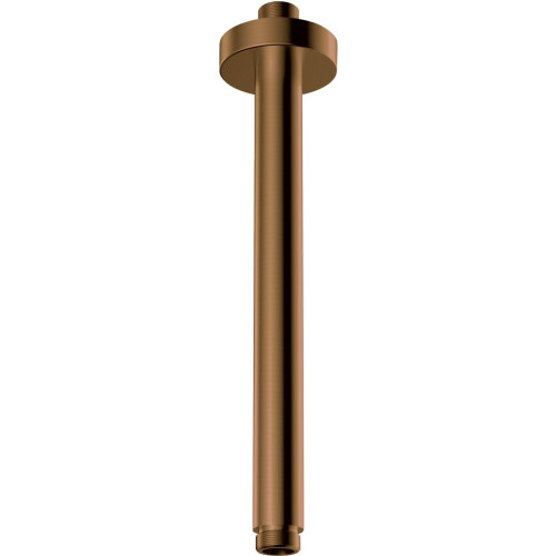Lubinis dušo galvos laikiklis Deante Cascada, apvalus, 250 mm, šlifuota bronza, NAC_C42K Lubinis dušo galvos laikiklis Deante Cascada, apvalus, 250 mm, šlifuota bronza, NAC_C42K