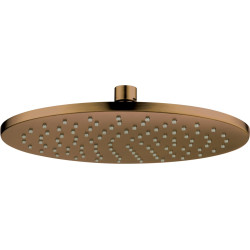 Apvali lietaus dušo galva Deante Cascada, 250 mm, šlifuota bronza, NAC_C91K Apvali lietaus dušo galva Deante Cascada, 250 mm, šlifuota bronza, NAC_C91K