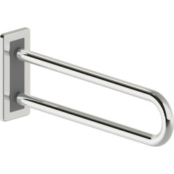 Fiksuotas sieninis turėklas Deante Lehnen, 60 cm, poliruotas plienas, NIL_041S Fiksuotas sieninis turėklas Deante Lehnen, 60 cm, poliruotas plienas, NIL_041S