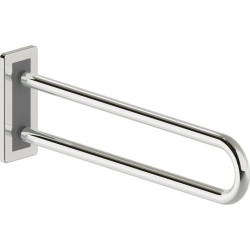 Fiksuotas sieninis turėklas Deante Lehnen, 70 cm, poliruotas plienas, NIL_042S Fiksuotas sieninis turėklas Deante Lehnen, 70 cm, poliruotas plienas, NIL_042S
