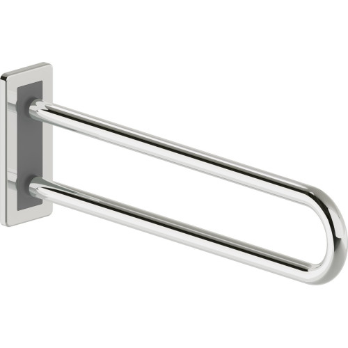 Fiksuotas sieninis turėklas Deante Lehnen, 70 cm, poliruotas plienas, NIL_042S Fiksuotas sieninis turėklas Deante Lehnen, 70 cm, poliruotas plienas, NIL_042S