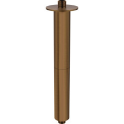 Lubinis dušo galvos laikiklis Deante Silia, 300 mm, šlifuota bronza, NQS_C42K