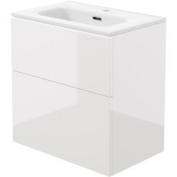 Vonios spintelė su praustuvu Deante Prizma, 60 cm, blizgi balta, ST6U6U6U6M Vonios spintelė su praustuvu Deante Prizma, 60 cm, blizgi balta, ST6U6U6U6M
