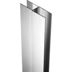 Prailginimo profilis su montavimo priedais Deante, 200 cm, chromas, XKC00PC02
