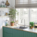 Granitinė plautuvė Deante Evora, 1 dubens, alebastras, ZQJ_A103 Granitinė plautuvė Deante Evora, 1 dubens, alebastras, ZQJ_A103