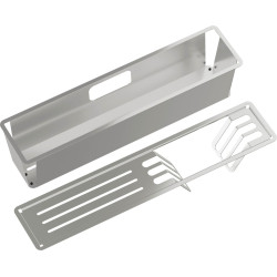 Plautuvės priedų rinkinys Deante Magnetic, šlifuotas plienas, ZZMK022K Plautuvės priedų rinkinys Deante Magnetic, šlifuotas plienas, ZZMK022K