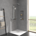 Villeroy & Boch termostatinė dušo sistema Infinity, 24 cm galva, chromuota