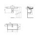 Ideal Standard STRADA II praustuvas 80 cm (800 x 430 x 170), tvirtinamas prie sienos Ideal Standard STRADA II praustuvas 80 cm (800 x 430 x 170), tvirtinamas prie sienos