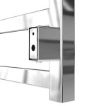 Elektrinis rankšluosčių džiovintuvas SILVIA 53x80cm, brushed nerūdijančio plieno spalvos, dešininis Elektrinis rankšluosčių džiovintuvas SILVIA 53x80cm, brushed nerūdijančio plieno spalvos, dešininis