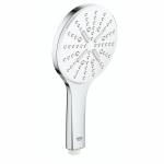 Grohe Rainshower SmartActive 130 III dušo galvutė, chromas/balta 26574LS0