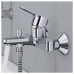 GROHE BauEdge vonios maišytuvas, chromas