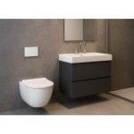 Wc komplektas Schell rėmas ir Monus klozetas su lėtaeigiu dangčiu