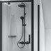 Ideal Standard Idealrain termostatinė dušo sistema Idealrain su 200 mm dušo galva, matinė juoda