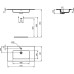 Ideal Standard Tempo praustuvas montuojamas ant spintelės 80 cm, E066901