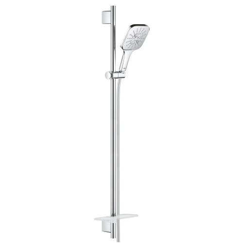 Dušo komplektas Grohe RAINSHOWER SMARTACTIVE 130 CUBE su lentynėle 26586000 Dušo komplektas Grohe RAINSHOWER SMARTACTIVE 130 CUBE su lentynėle 26586000