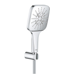 Dušo komplektas Grohe RAINSHOWER SMARTACTIVE 130 CUBE su 1,50 m dušo žarna 26589000