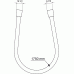 Ideal Standard 1750 mm žarna, matinė juoda Ideal Standard 1750 mm žarna, matinė juoda