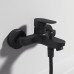 Ideal Standard CERAFINE O virštinkinis vonios maišytuvas su dušo žarna, rankine dušo galva ir laikikliu, matinė juoda Ideal Standard CERAFINE O virštinkinis vonios maišytuvas su dušo žarna, rankine dušo galva ir laikikliu, matinė juoda