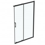 Ideal Standard CONNECT 2  dušo kabinos slankios durys (120 cm), matinė juoda (kaina už vienas duris)
