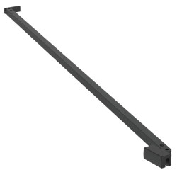 Ideal Standard CONNECT 2 stiklo sienelės laikiklis tvirtinimui prie statmenos sienos, matinė juoda Ideal Standard CONNECT 2 stiklo sienelės laikiklis tvirtinimui prie statmenos sienos, matinė juoda