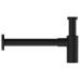 IDEAL STANDARD dekoratyvinis praustuvo sifonas G1 1/4, matinė juoda IDEAL STANDARD dekoratyvinis praustuvo sifonas G1 1/4, matinė juoda