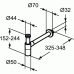 IDEAL STANDARD dekoratyvinis praustuvo sifonas G1 1/4, matinė juoda IDEAL STANDARD dekoratyvinis praustuvo sifonas G1 1/4, matinė juoda