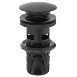 Ideal Standard Click - Clack nuotekų vožtuvas 1 1/4” (32 mm), matinė juoda Ideal Standard Click - Clack nuotekų vožtuvas 1 1/4” (32 mm), matinė juoda