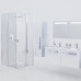 Akrilinė stačiakampė vonia Chrome | Vonia Chrome 150 x 70 sniego baltumo