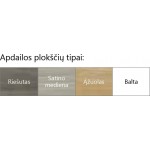 Vonia City Slim sniego baltumo | Vonia City Slim 180 x 80 sniego baltumo
