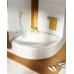 Akrilinė kampinė vonia NewDay | Vonia NewDay 140 x 140 sniego baltumo