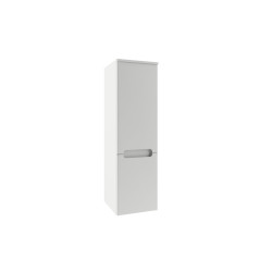 Šoninė aukšta spintelė (penalas) SB Classic 350 | Aukšta spintelė SB Classic 350 L balta/balta