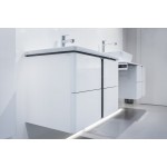 Spintelė po praustuvu SD Balance 600 | SD Balance 600 balta/grafito