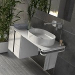 Spintelė po praustuvu SD Balance 600 | SD Balance 600 balta/grafito