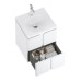 Spintelė po praustuvu SD Balance 600 | SD Balance 600 balta/balta