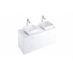 Spintelė po praustuvu SD Comfort 600 | SD Comfort 600 balta/balta