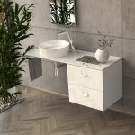 Spintelė po praustuvu SD Comfort 600 | SD Comfort 600 balta/balta