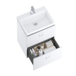 Spintelė po praustuvu SD Comfort 600 | SD Comfort 600 balta/balta