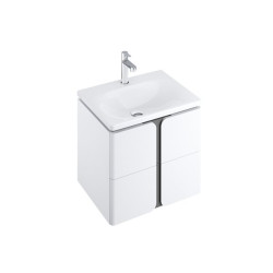 Spintelė po praustuvu SD Balance 500 | SD Balance 500 balta/grafito