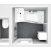 Vonia BeHappy II | Vonia BE HAPPY II 150x75 L sniego baltumo Vonia BeHappy II | Vonia BE HAPPY II 150x75 L sniego baltumo