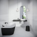 Juoda vonia Freedom W - akrilinė vonia prie sienos | Vonia FREEDOM W 1660x800 juoda Juoda vonia Freedom W - akrilinė vonia prie sienos | Vonia FREEDOM W 1660x800 juoda