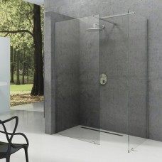 Dušo kabina Walk-In Double Wall | Walk In Wall-60 v.200 bright alu+Transparent