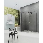 Dušo kabina Walk-In Double Wall | Walk In Wall-70 v.200 bright alu+Transparent