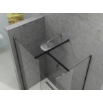 Dušo kabina Walk-In Double Wall | Walk In Wall-70 v.200 bright alu+Transparent