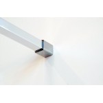 Dušo kabina Walk-In Double Wall | Walk In Wall-70 v.200 bright alu+Transparent