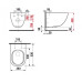 Potinkinio rėmo GROHE 3in1  ir pakabinamo klozeto Jika Mio Rimless  komplektas