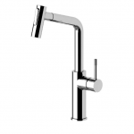 Maišytuvas virtuvės plautuvei su ištraukiama žarna Paffoni Jolly (spalvų pasirinkimas)