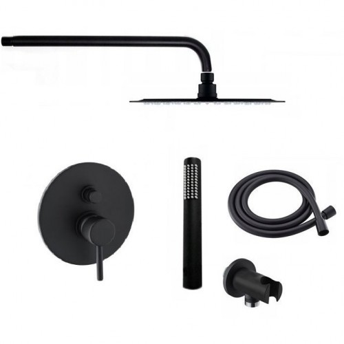 Juoda potinkinė dušo sistema Sapho Rhapsody Black Juoda potinkinė dušo sistema Sapho Rhapsody Black