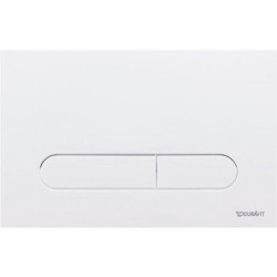 Baltos spalvos Duravit mygtukas WC RĖMUI DURASYSTEM BETA 100